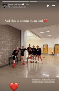 USC signee Jazzy Davidson pens emotional message as her high school career nears an end (Image: IG/jazzydavidson)